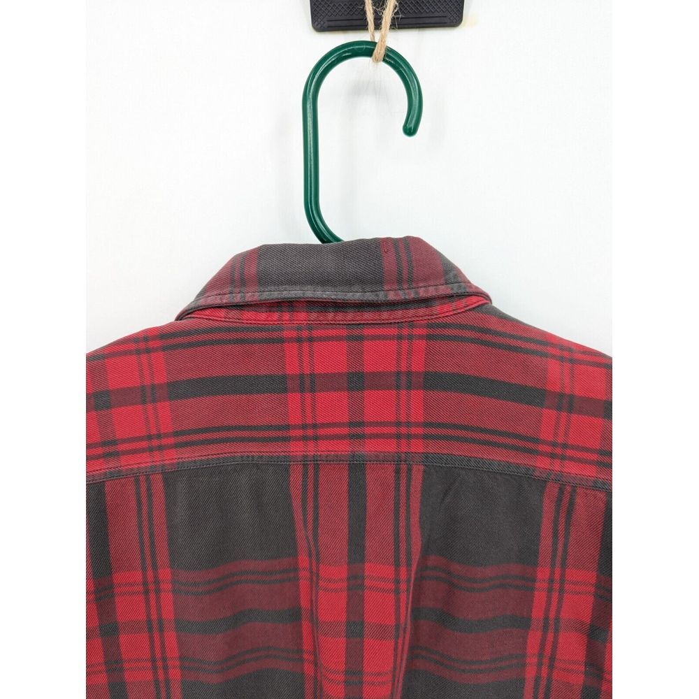 Big Mac VTG Men's Quilted Lined Plaid Flannel Jacket Shirt Medium Tall, Made USA - Picture 10 of 11